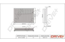 Vzduchový filtr Dr!ve+ DP1110.10.0056
