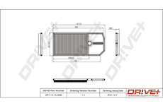 Vzduchový filtr Dr!ve+ DP1110.10.0068