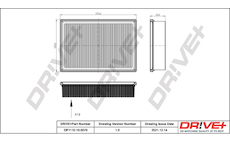 Vzduchový filtr Dr!ve+ DP1110.10.0079
