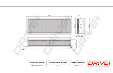 Vzduchový filtr Dr!ve+ DP1110.10.0107