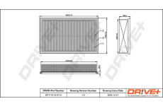 Vzduchový filtr Dr!ve+ DP1110.10.0113
