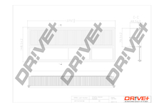 Vzduchový filtr Dr!ve+ DP1110.10.0138
