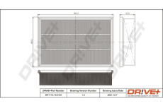 Vzduchový filtr Dr!ve+ DP1110.10.0151