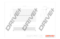 Vzduchový filtr Dr!ve+ DP1110.10.0152