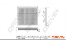 Vzduchový filtr Dr!ve+ DP1110.10.0156