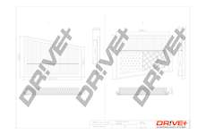 Vzduchový filtr Dr!ve+ DP1110.10.0187