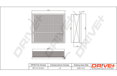 Vzduchový filtr Dr!ve+ DP1110.10.0221