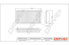 Vzduchový filtr Dr!ve+ DP1110.10.0223