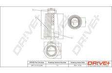 Vzduchový filtr Dr!ve+ DP1110.10.0229