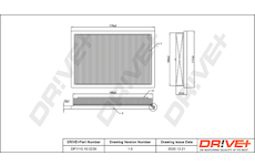 Vzduchový filtr Dr!ve+ DP1110.10.0230