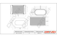 Vzduchový filtr Dr!ve+ DP1110.10.0238