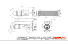 Vzduchový filtr Dr!ve+ DP1110.10.0248