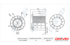 Vzduchový filtr Dr!ve+ DP1110.10.0259