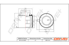 Vzduchový filtr Dr!ve+ DP1110.10.0261