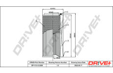 Vzduchový filtr Dr!ve+ DP1110.10.0269
