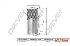Vzduchový filtr Dr!ve+ DP1110.10.0270