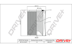 Vzduchový filtr Dr!ve+ DP1110.10.0277