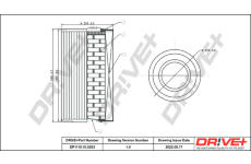 Vzduchový filtr Dr!ve+ DP1110.10.0283