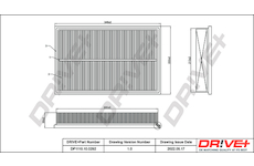 Vzduchový filtr Dr!ve+ DP1110.10.0302