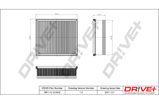 Vzduchový filtr Dr!ve+ DP1110.10.0332
