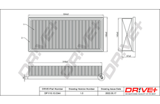 Vzduchový filtr Dr!ve+ DP1110.10.0344