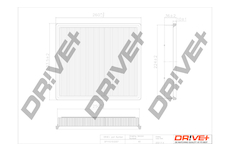 Vzduchový filtr Dr!ve+ DP1110.10.0357