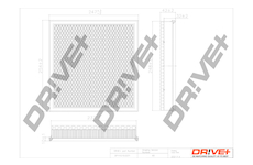 Vzduchový filtr Dr!ve+ DP1110.10.0371