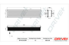 Vzduchový filtr Dr!ve+ DP1110.10.0379