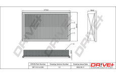 Vzduchový filtr Dr!ve+ DP1110.10.0381