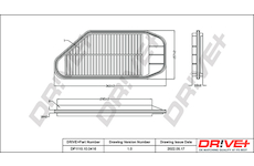Vzduchový filtr Dr!ve+ DP1110.10.0416