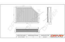 Vzduchový filtr Dr!ve+ DP1110.10.0422