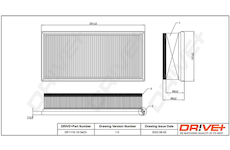 Vzduchový filtr Dr!ve+ DP1110.10.0423