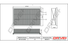 Vzduchový filtr Dr!ve+ DP1110.10.0430