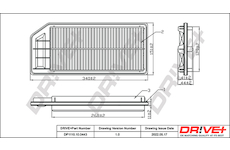 Vzduchový filtr Dr!ve+ DP1110.10.0443