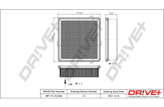 Vzduchový filtr Dr!ve+ DP1110.10.0454