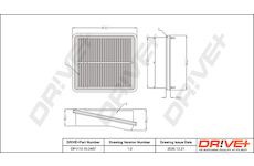 Vzduchový filtr Dr!ve+ DP1110.10.0467
