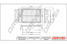 Vzduchový filtr Dr!ve+ DP1110.10.0470