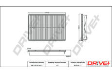 Vzduchový filtr Dr!ve+ DP1110.10.0471