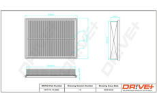 Vzduchový filtr Dr!ve+ DP1110.10.0482