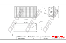 Vzduchový filtr Dr!ve+ DP1110.10.0483