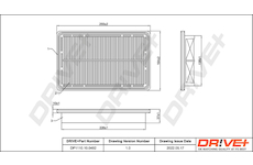 Vzduchový filtr Dr!ve+ DP1110.10.0492