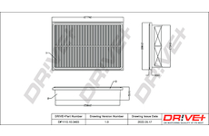 Vzduchový filtr Dr!ve+ DP1110.10.0493