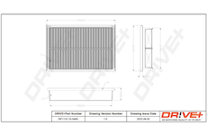 Vzduchový filtr Dr!ve+ DP1110.10.0495