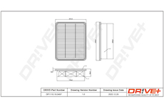 Vzduchový filtr Dr!ve+ DP1110.10.0497