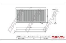 Vzduchový filtr Dr!ve+ DP1110.10.0513