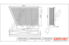 Vzduchový filtr Dr!ve+ DP1110.10.0529