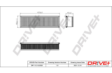 Vzduchový filtr Dr!ve+ DP1110.10.0538
