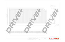Vzduchový filtr Dr!ve+ DP1110.10.0584