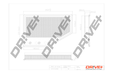 Vzduchový filtr Dr!ve+ DP1110.10.0590