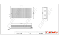 Vzduchový filtr Dr!ve+ DP1110.10.0596